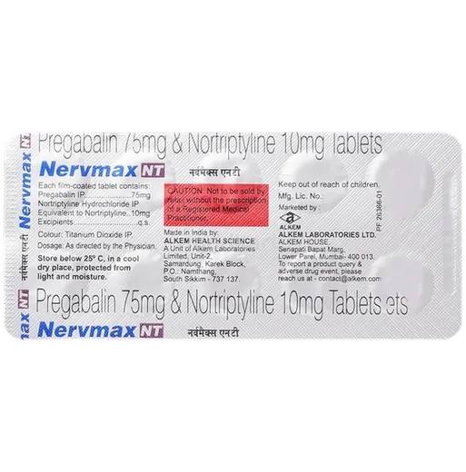 nervmax nt tablet 10's